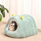Cat Cave Bed with Ears