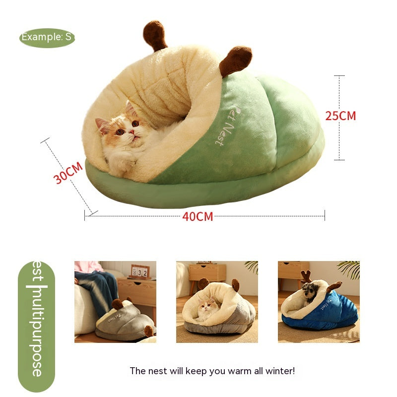 Slipper-Shaped Cat Cave Bed, photo 8