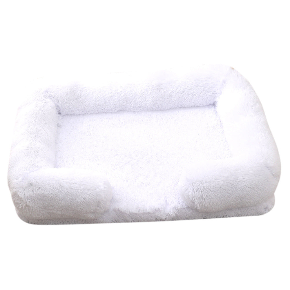 Plush Dog Couch Bed, color option