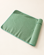 Woven Dog Mat with Rolled Pillow