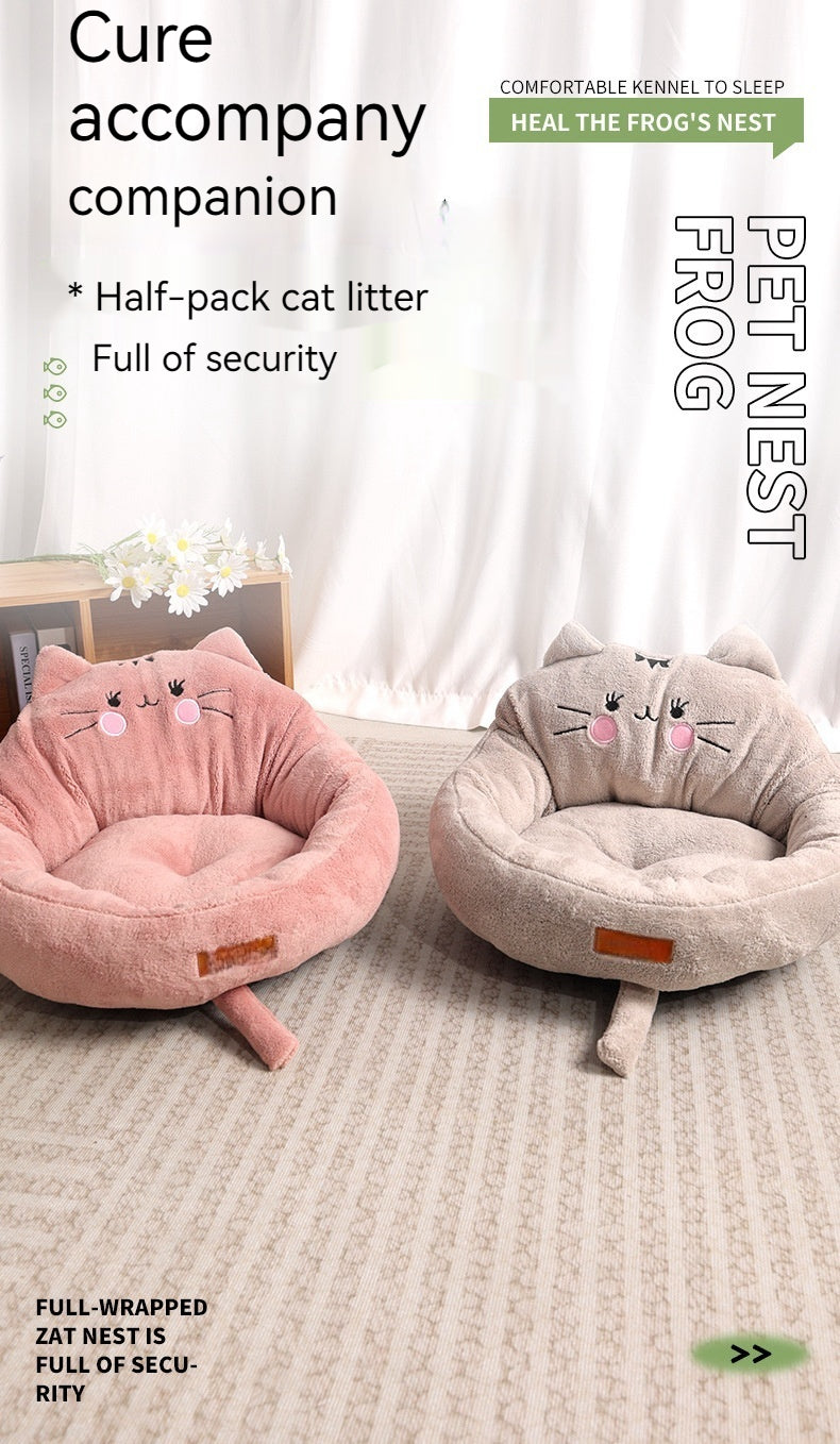 Cat Sofa Bed with Ears and Tail, photo 9