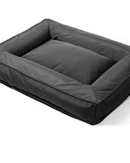 Bolster Dog Bed with Center Pad