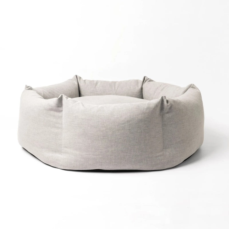 Round Padded Dog Bed with Seat Cushion, color option