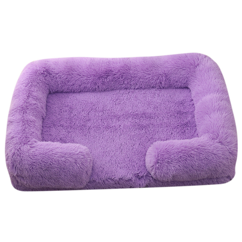 Plush Dog Couch Bed, color option