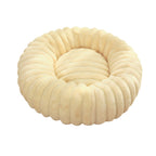 Round Plush Pet Nest Bed