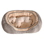 Oval Cuddler Dog Bed in use