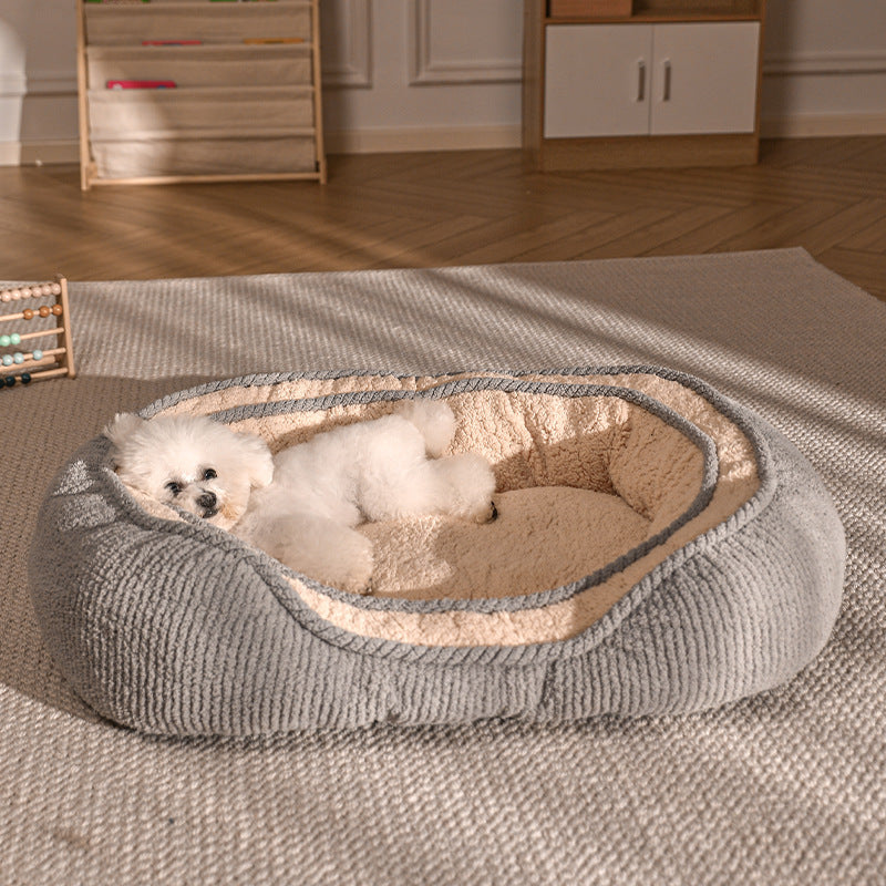 Oval Cuddler Dog Bed