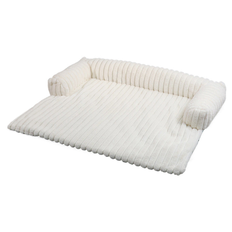 Ribbed Plush Dog Mat with Bolsters, photo 5