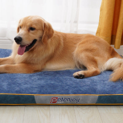 Lit plat pour chien à passepoil, photo 1
