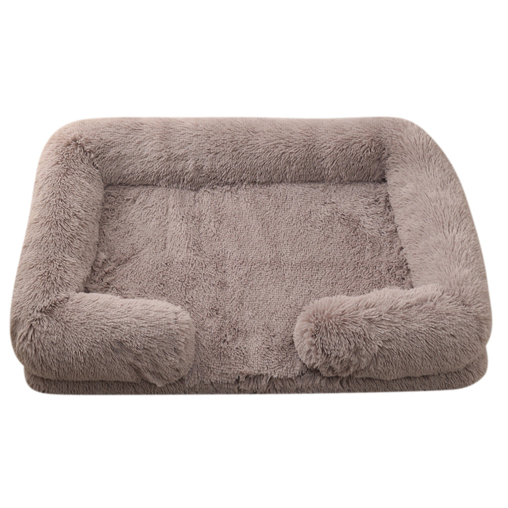 Plush Dog Couch Bed, color option