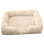 Plush Dog Sofa Bed with Inner Sleeve