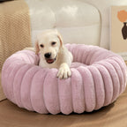 Round Plush Pet Nest Bed
