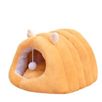 Cat Cave Bed with Ears