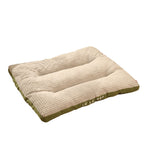 Two-Tone Waffle Plush Dog Mat