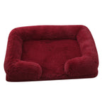 Plush Dog Couch Bed, color option