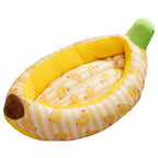 Oval Dog Bed with Wraparound Rim