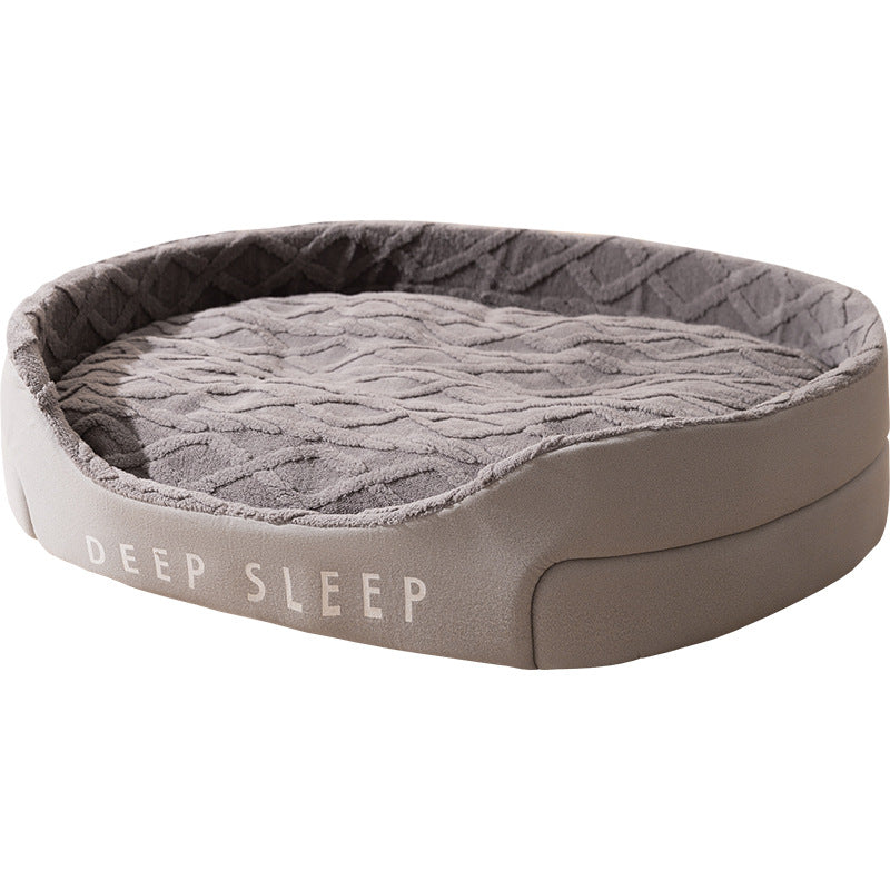 Big Oval Dog Bed with Raised Rim, photo 8