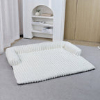 Ribbed Plush Dog Mat with Bolsters, photo 2