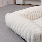 Ribbed Plush Dog Mat with Bolsters, photo 3